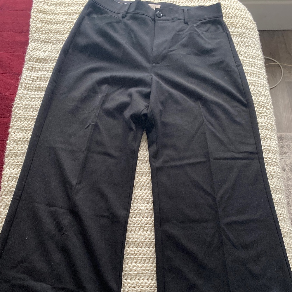 High rise palazzo pant